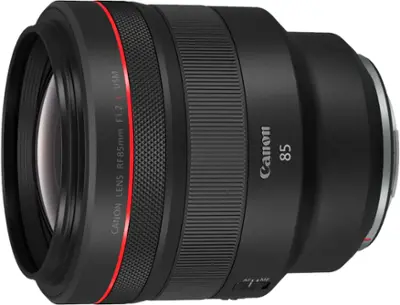 Canon - RF85mm F1.2 L USM Mid-Telephoto Prime Lens for EOS R-Series Cameras - Black