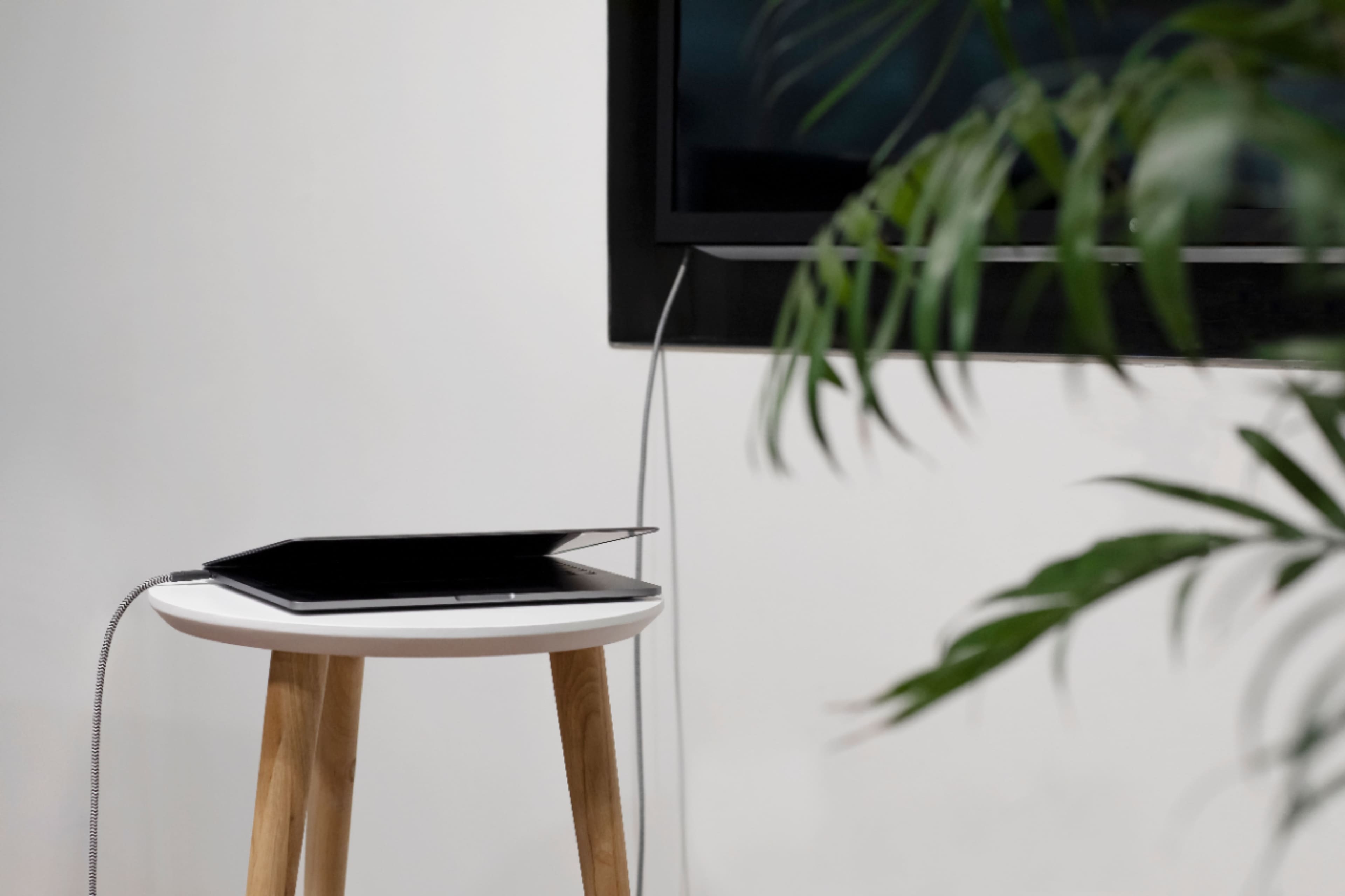 Alt View 14. Native Union - 10' External C to HDMI 4k Cable - Zebra.