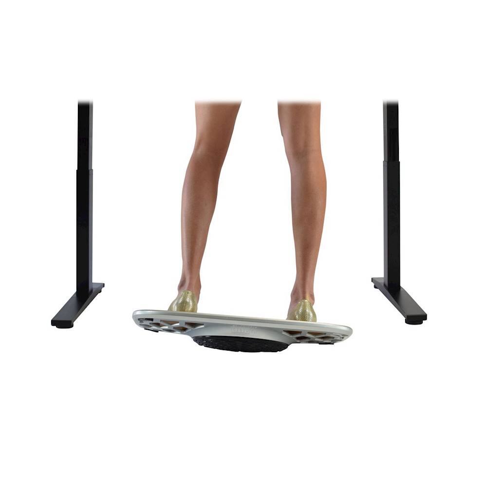 Alt View 17. Uncaged Ergonomics - BASE+ Active Standing Desk Balance Board - Silver/Bamboo.