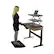 Alt View 17. Uncaged Ergonomics - CHANGEdesk Laminate Standing Desk Converter With Adjustable Height - Black.