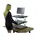 Alt View 18. Uncaged Ergonomics - CHANGEdesk Laminate Standing Desk Converter With Adjustable Height - Black.