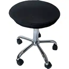 Front. Uncaged Ergonomics - Wobble Stool Air - Black.