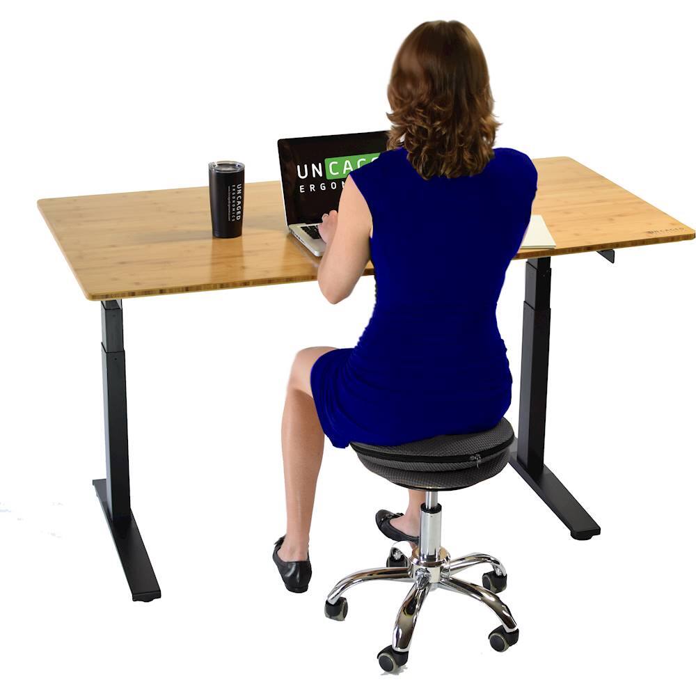 Alt View 13. Uncaged Ergonomics - Wobble Stool Air - Black.