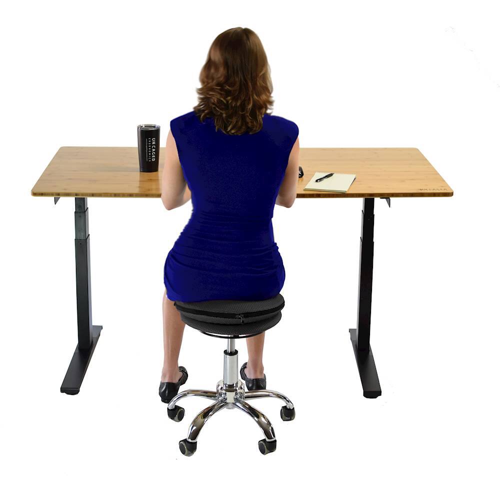 Alt View 16. Uncaged Ergonomics - Wobble Stool Air - Black.