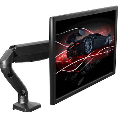 Best Buy Uncaged Ergonomics Computer Monitor Arm Black MMB