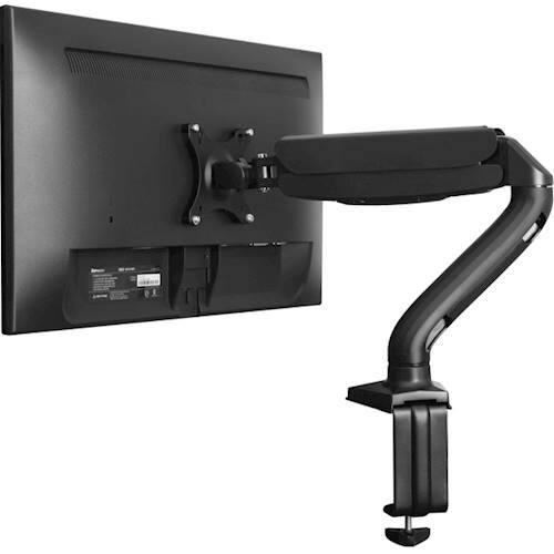 Best Buy Uncaged Ergonomics Computer Monitor Arm Black MMB