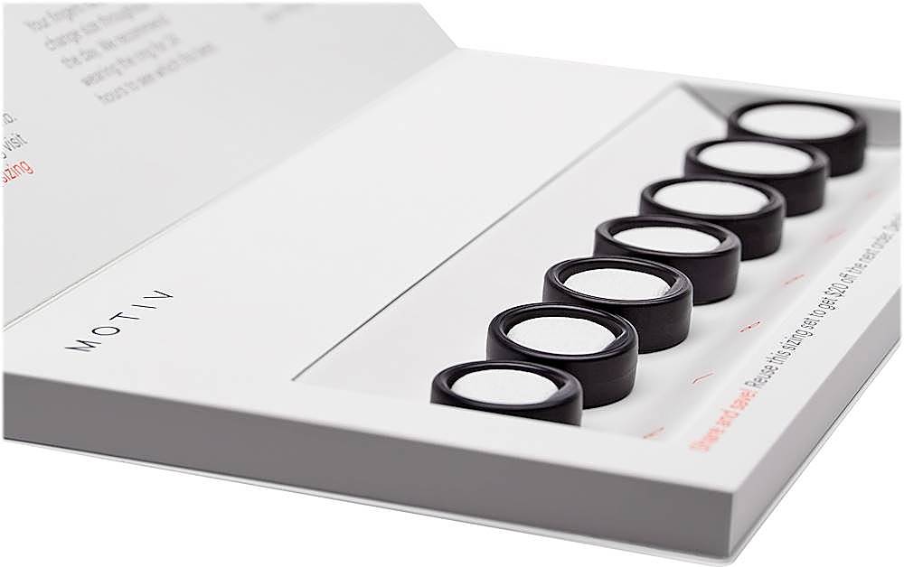 Best Buy: Motiv Ring Activity Tracker + Heart Rate Sizing Kit Multi MS103
