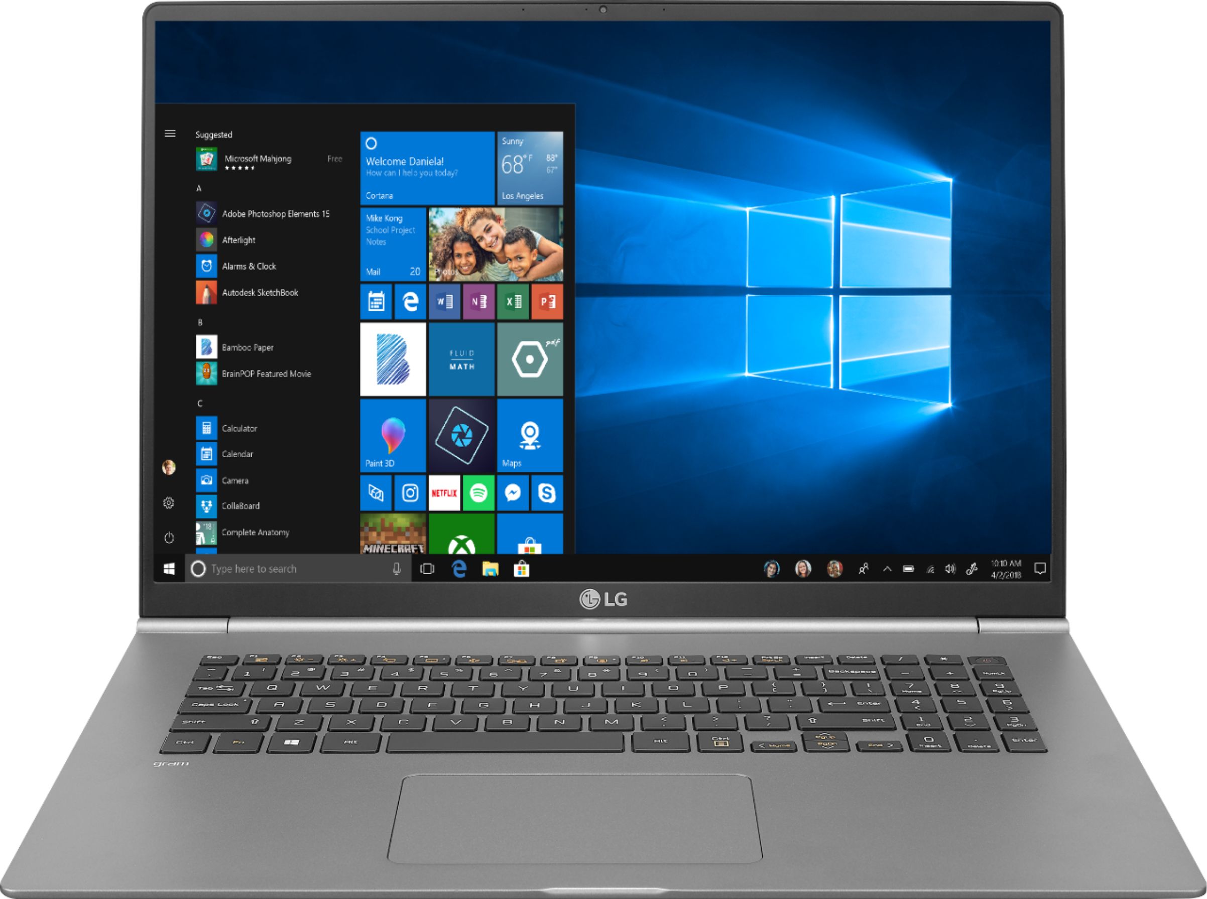 LG – Geek Squad Certified Refurbished gram 17″ Laptop – Intel Core i7 – 16GB Memory – 512GB Solid State Drive – Dark Silver