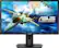 Front. ASUS - Geek Squad Certified Refurbished 24" LED FHD FreeSync Monitor - Black.