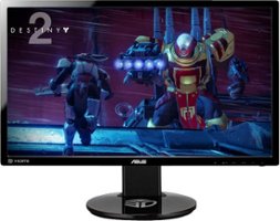 ASUS - Geek Squad Certified Refurbished 24" LED FHD Monitor - Black - Front_Zoom