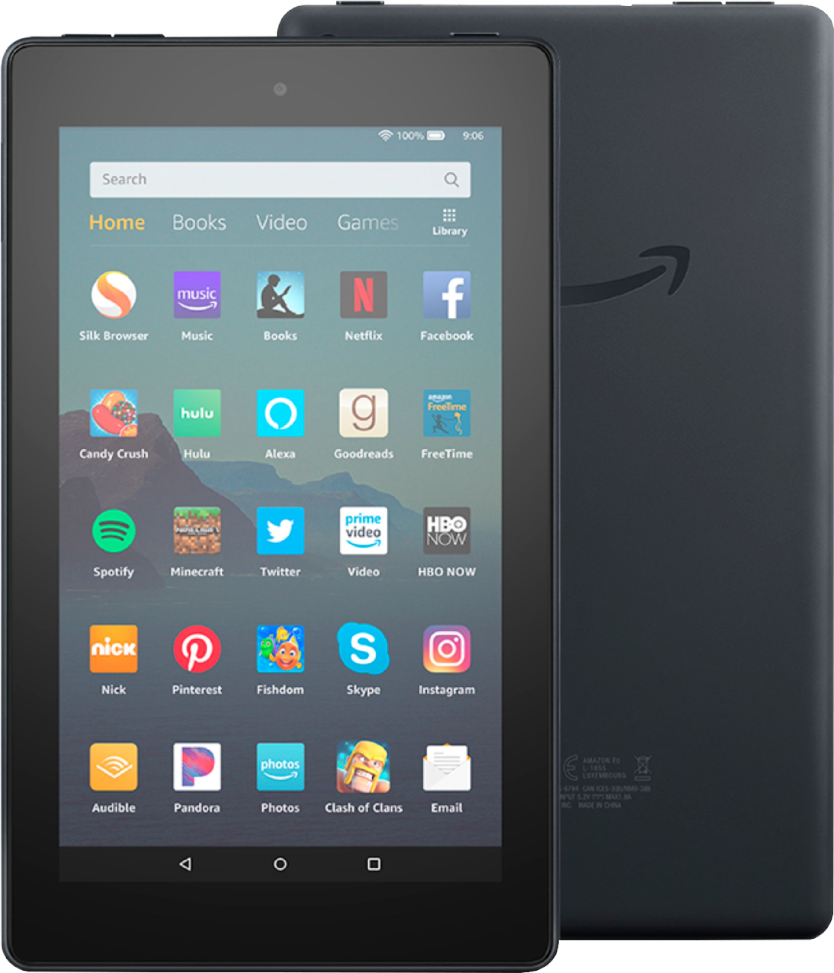 Amazon Fire 7 Tablet (7" display, 16 GB) Black - Best Buy