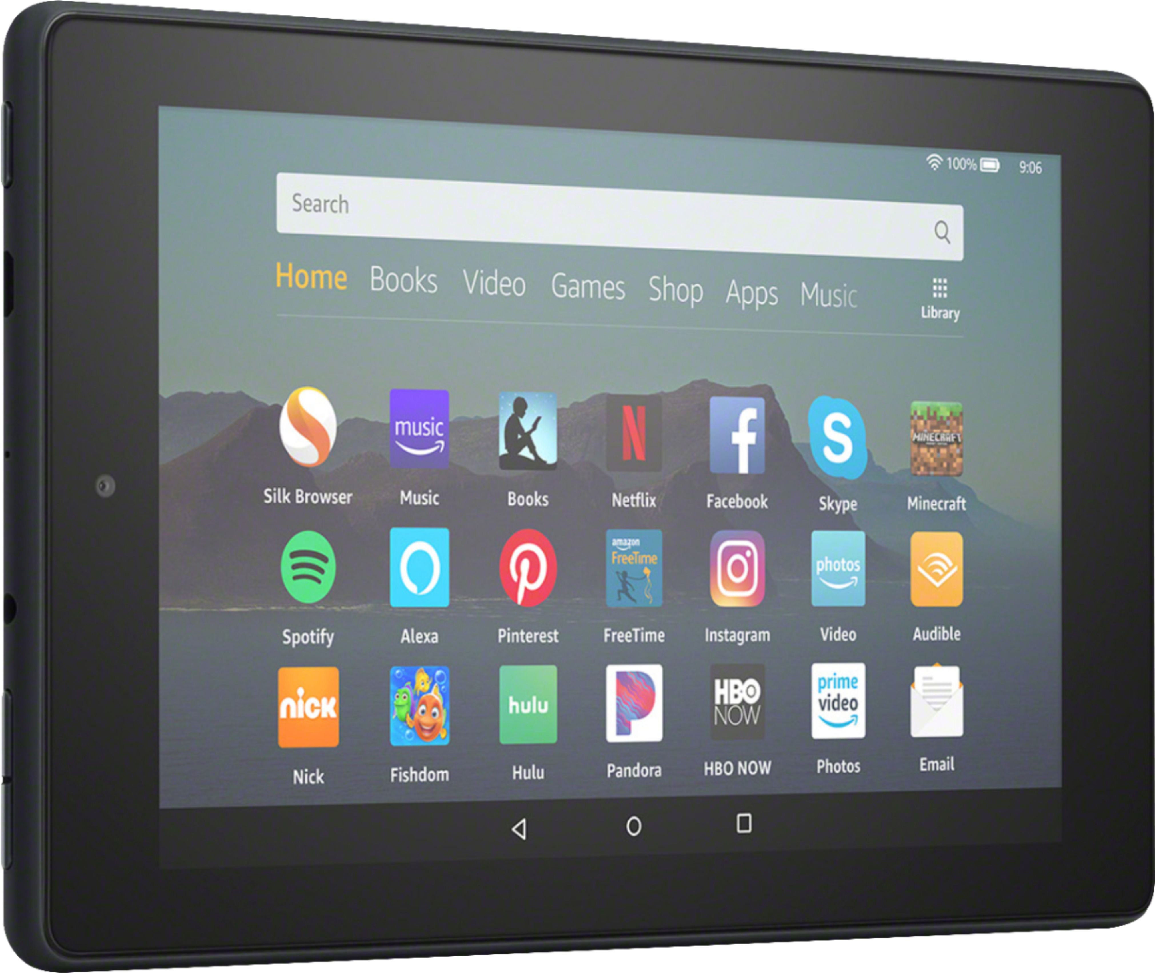 Fire 7 (2022) 7” tablet with Wi-Fi 16 GB Black B096WKKK2K