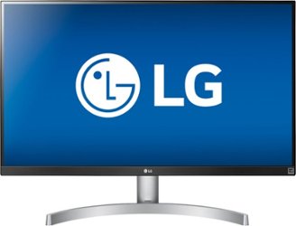 LG - Geek Squad Certified Refurbished 27UL600-W 27" IPS LED 4K UHD FreeSync Monitor with HDR - Silver/White - Front_Zoom