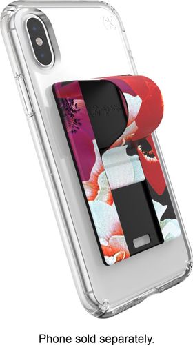Speck - GrabTab Phone Holder for Most Cell Phones - Floralcluster Black was $9.99 now $7.99 (20.0% off)