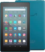 Amazon - Fire 7 2019 release - 7" - Tablet - 16GB - Twilight Blue - Front_Zoom