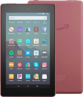 Amazon - Fire 7 Tablet (7" display, 16 GB) - Plum - Front_Zoom