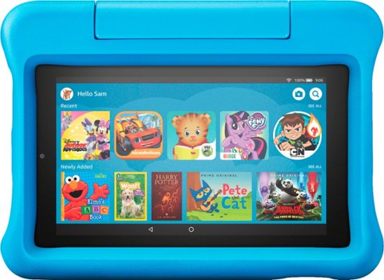 Amazon Fire 7 Kids Edition 2019 Release 7 Tablet 16gb Blue B07h8ws1ft