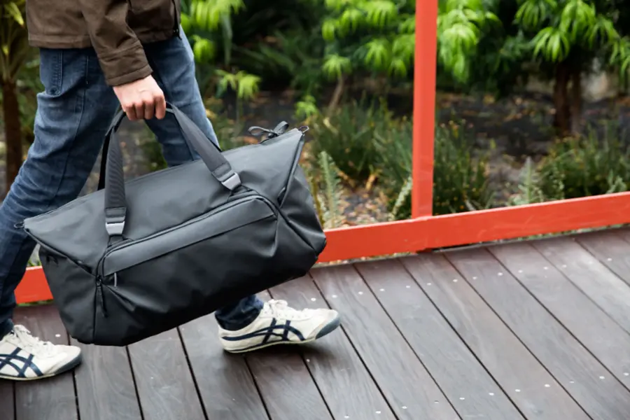 Alt View 24. Peak Design - Travel Duffel 35L - Black.