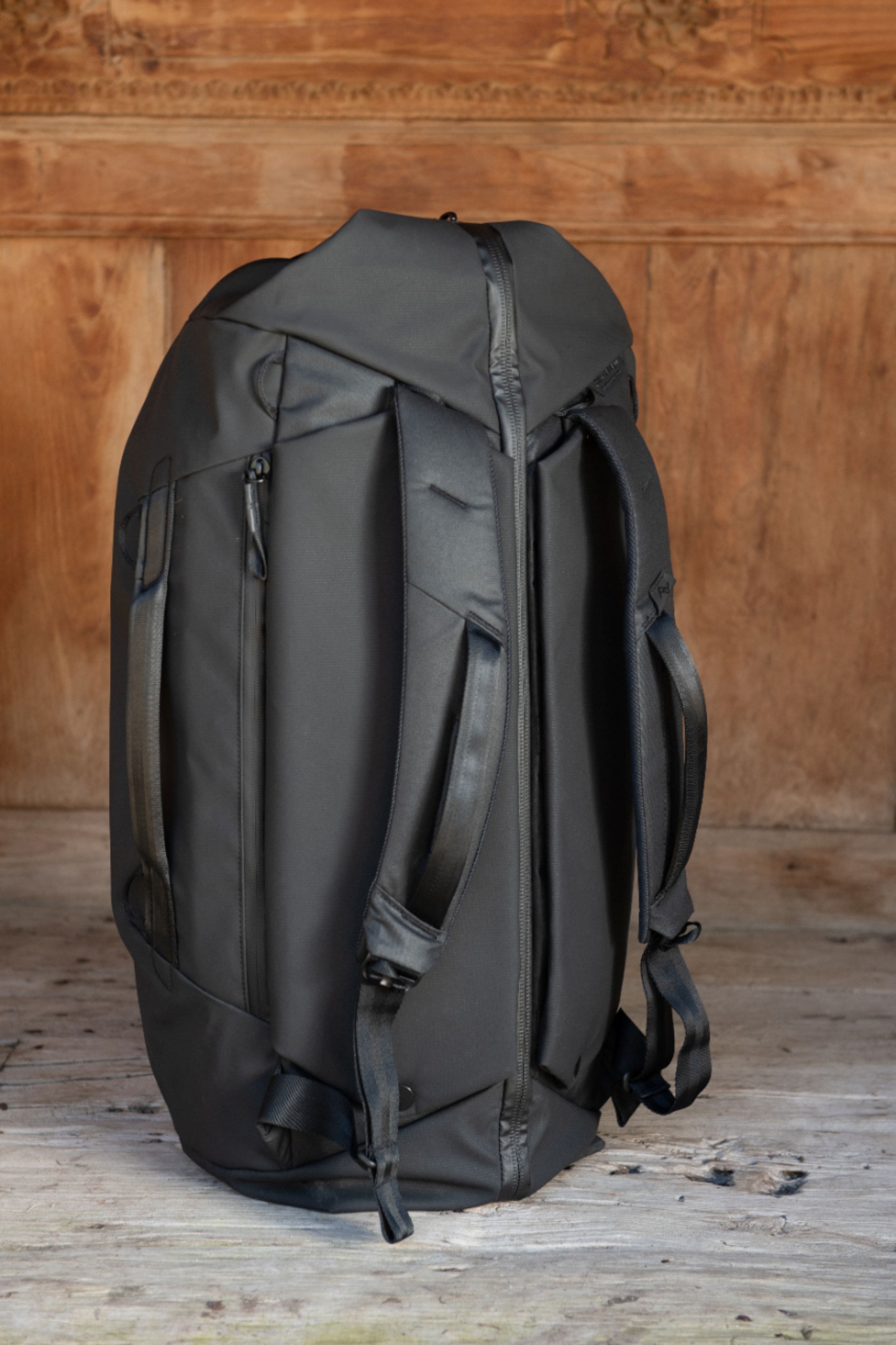 Alt View 25. Peak Design - Travel Duffelpack 65L - Black.