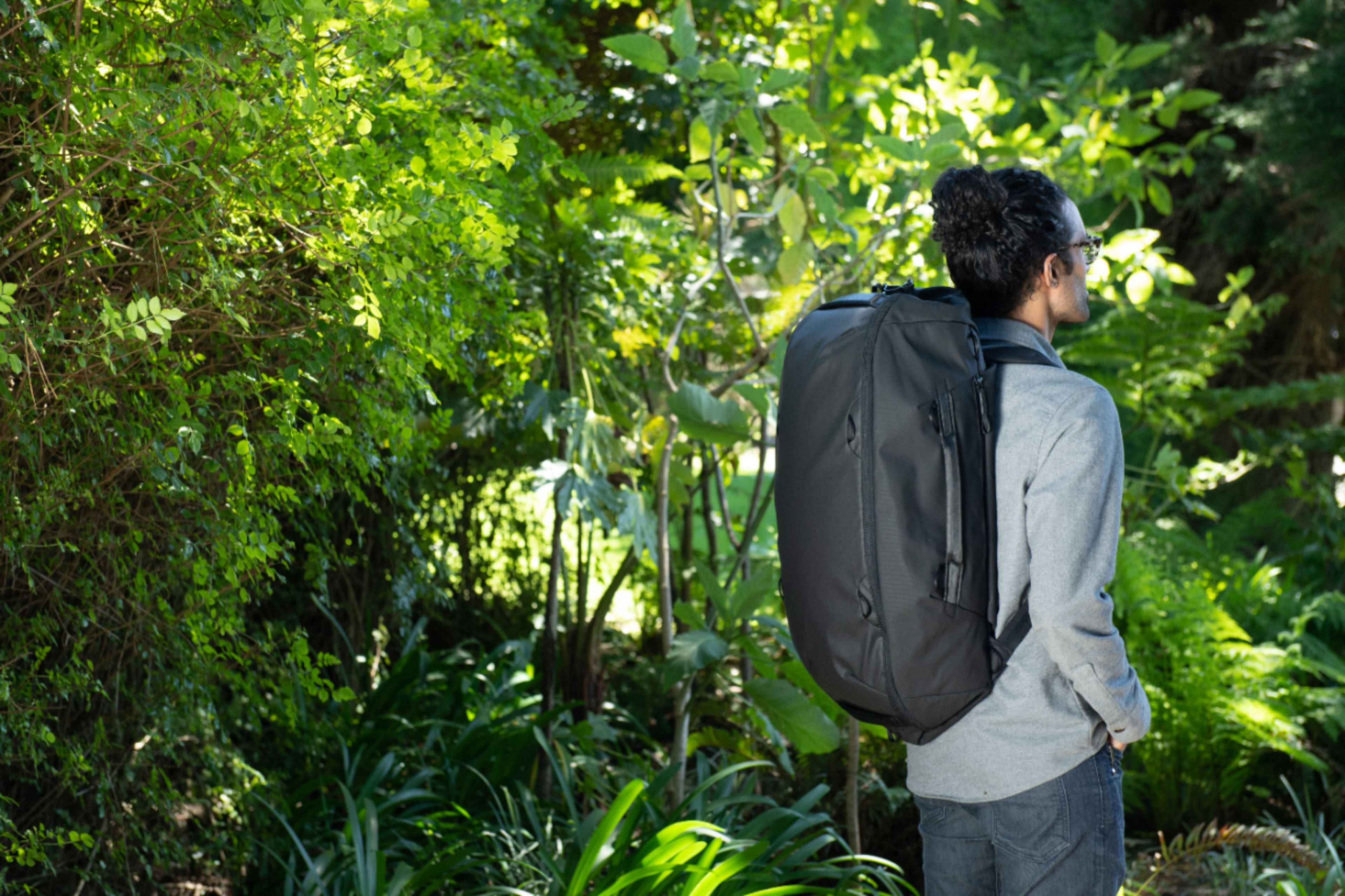 Alt View 31. Peak Design - Travel Duffelpack 65L - Black.