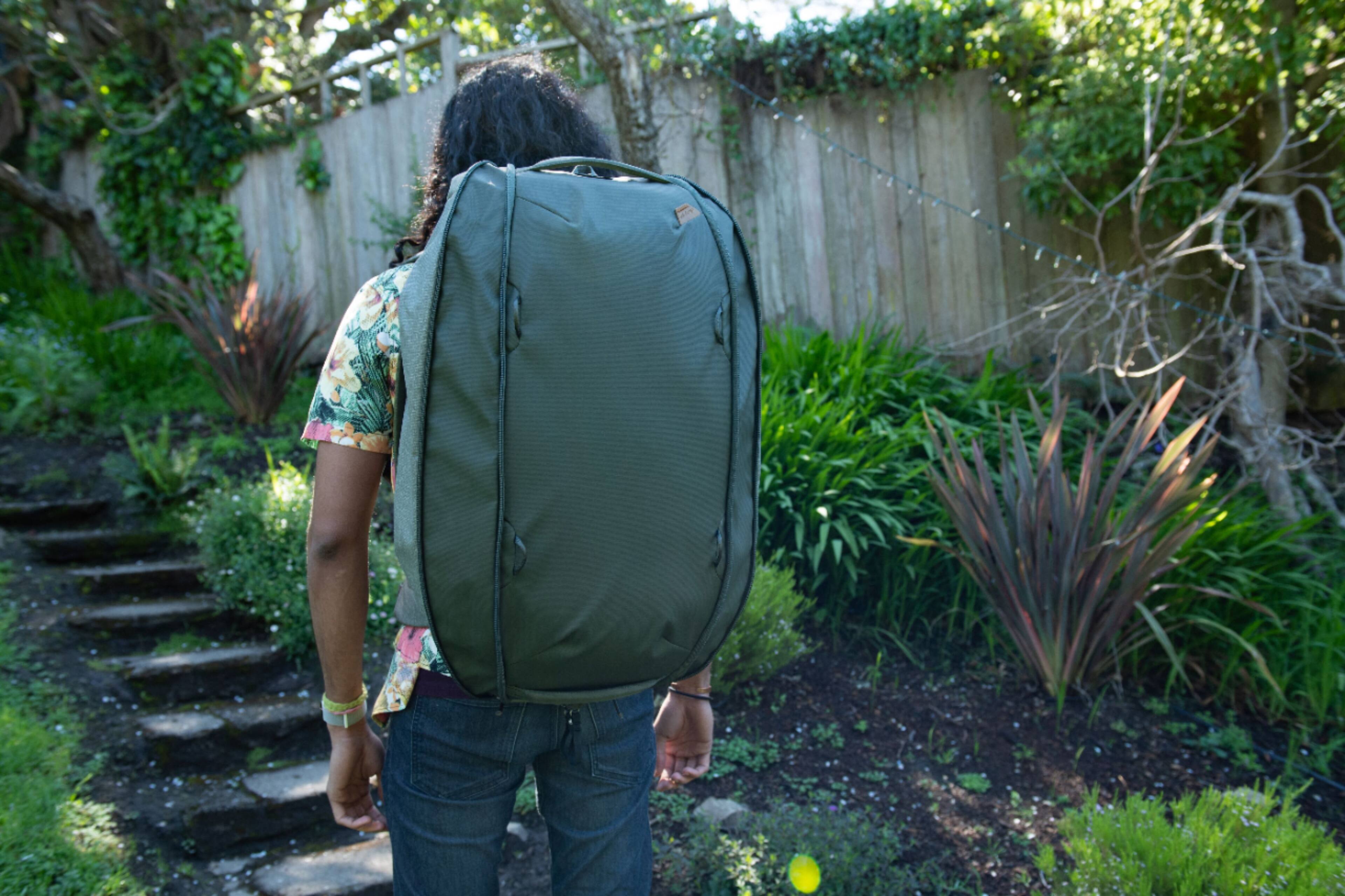 Alt View 26. Peak Design - Travel Duffelpack 65L - Sage.