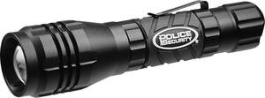 Police Security - Elite 700 Lumen LED Flashlight - Black - Angle_Zoom