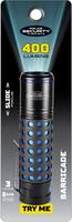 Police Security - 400 Lumen LED Flashlight - Black - Angle_Zoom