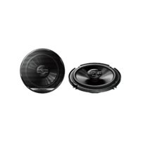 Pioneer - 6-1/2" 2-Way Car Speakers with Mica-Filled IMPP Cones (Pair) - Black - Front_Zoom