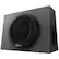 Front. Pioneer - 12" Single-Voice-Coil Loaded Subwoofer Enclosure - Black.