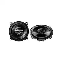 Pioneer - 4" 2-Way Car Speakers with Mica-Filled IMPP Cones (Pair) - Black - Front_Zoom