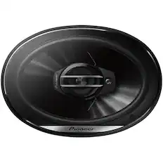 Front. Pioneer - G-series 6" x 9" 3-Way Car Speaker with Mica-Filled IMPP Cones - Black.
