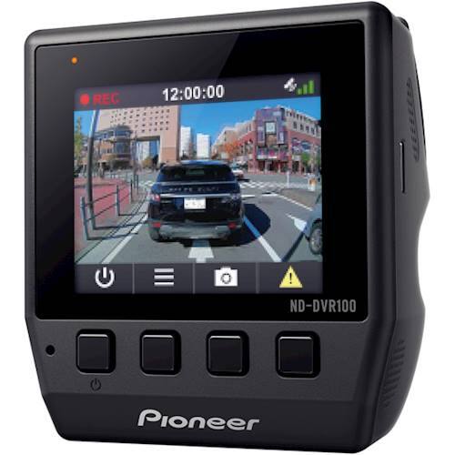 Alt View 11. Pioneer - ND-DVR100 Dash Cam - Black.