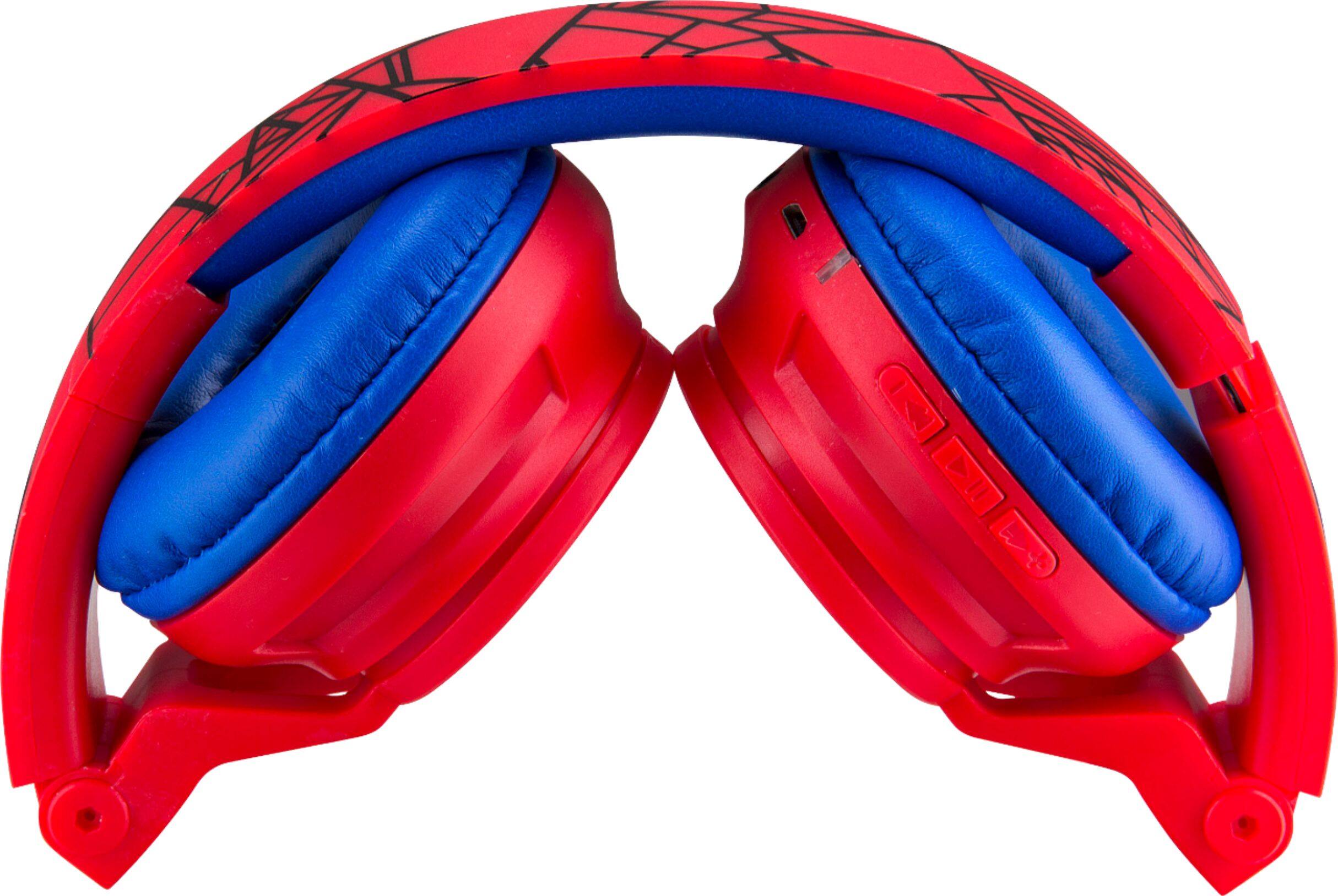 Alt View 11. eKids - Marvel Spider-Man Homecoming 2 Wireless On-Ear Headphones - Black/Red.