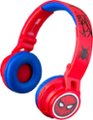 Left Zoom. eKids - Marvel Spider-Man Homecoming 2 Wireless On-Ear Headphones - Black/Red.