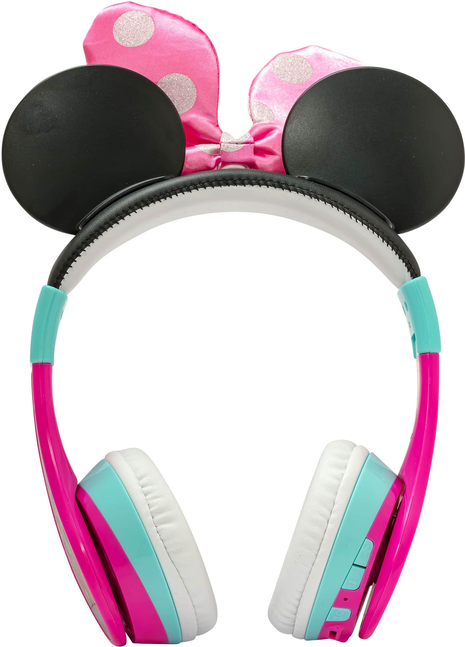 Alt View 12. eKids - Minnie Mouse Wireless Over-the-Ear Headphones - Pink.