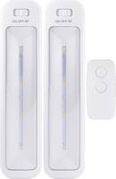 Energizer - 10" LED Light Bar (2-Pack) - White - Front_Zoom