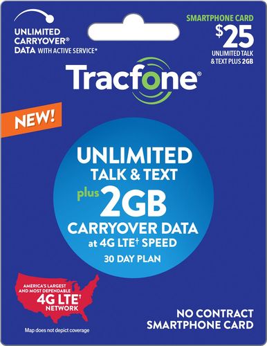 TracFone - $25 Smartphone Card