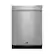 Front. JennAir - 5 Cu. Ft. Built-In Mini Fridge - Stainless Steel.