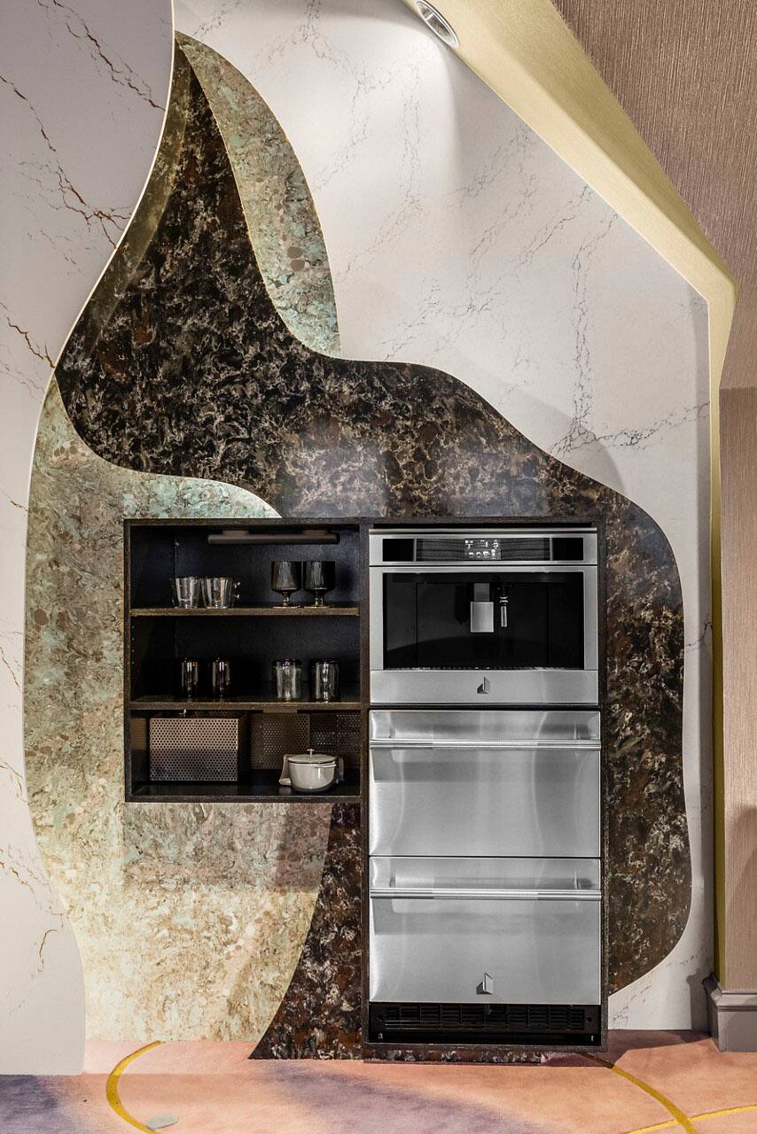 Alt View 15. JennAir - RISE 4.7 Cu. Ft. Built-In Mini Fridge - Stainless Steel.