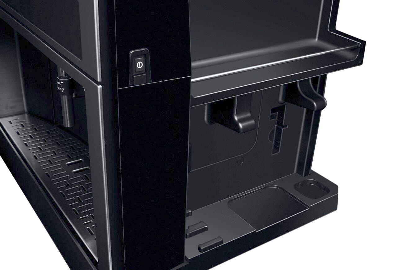 Alt View 11. JennAir - Noir Coffee Maker and Espresso Machine - Black Floating Glass.