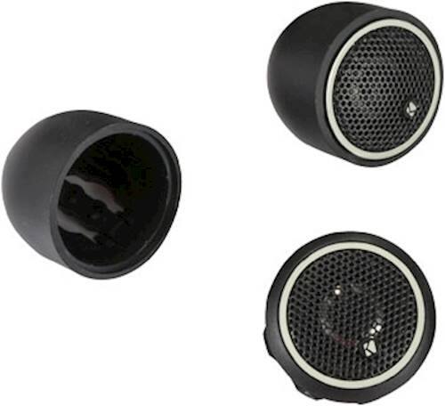 Alt View 12. KICKER - CS Series 3/4" 1-Way Car Tweeters (Pair) - Black.