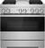 Front. JennAir - NOIR 5.1 Cu. Ft. Freestanding Dual Fuel True Convection Range with Self-Cleaning and Griddle and Steam Assist - Stainless steel.