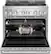 Alt View 23. JennAir - NOIR 5.1 Cu. Ft. Self-Cleaning Freestanding Gas Convection Range - Floating Glass Black.