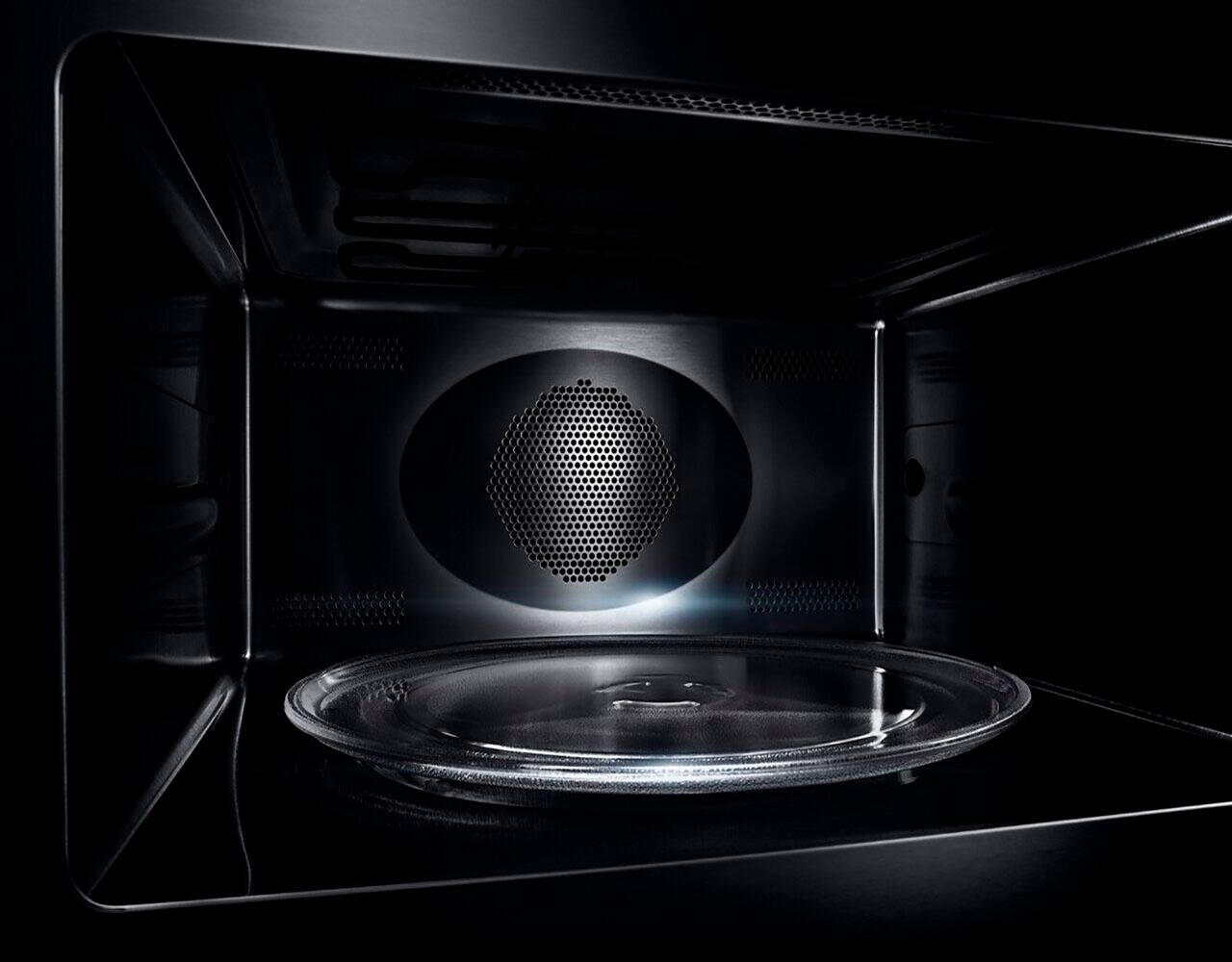 Alt View 1. JennAir - NOIR 1.4 Cu. Ft. Built-In Microwave - Stainless Steel.