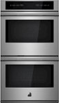 Front Zoom. JennAir - RISE 30" Built-In Double Electric Convection Wall Oven - Stainless steel.