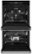 Alt View Zoom 16. JennAir - NOIR 30" Built-In Double Electric Convection Wall Oven - Floating glass black.