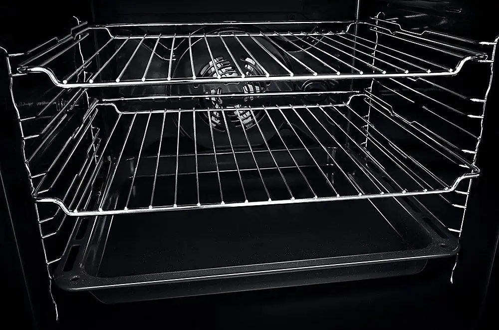 Alt View 11. JennAir - NOIR 24" Built-In Single Electric Convection Wall Oven - Floating Black Glass.