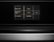 Alt View Zoom 13. JennAir - NOIR 30" Single Electric Convection Wall Oven with Built-In Microwave - Floating glass black.