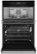 Alt View Zoom 18. JennAir - NOIR 30" Single Electric Convection Wall Oven with Built-In Microwave - Floating glass black.