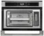 Alt View 1. JennAir - RISE 24" Built-In Steam and Convection Wall Oven - Stainless Steel.